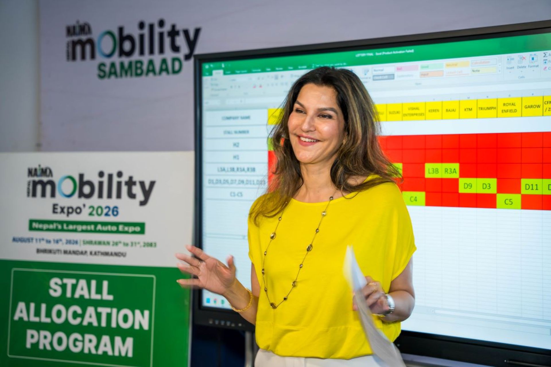 Stall Allocation Completed for NAIMA Nepal Mobility Expo 2026